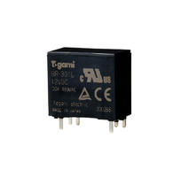 Relais de sécurité industriel de petite puissance TOGAMI de fabrication japonaise, série BR, 12V/24V, OEM, mécanique, électrique, P8-17