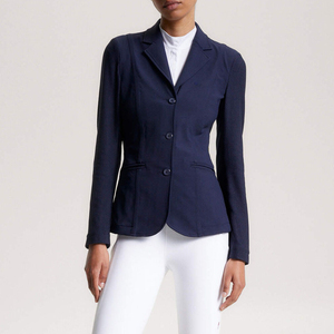 Custom <b>Ladies</b> Horse Riding Equestrian <b>Jacket</b> Color Logo <b>Lightweight</b> Long Sleeve Breathable Comfortable Waterproof Outdoor Custom - Product Image 3