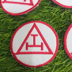 Arche royale maçonnique brodée coudre le fer sur l'insigne de patch - Product Image 3