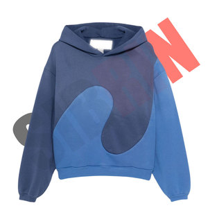 Bas quantité minimale de commande fabriqué en usine dernière conception unisexe pull à capuche conception personnalisée sweat décontracté et de haute qualité sweat à capuche - Product Image 5