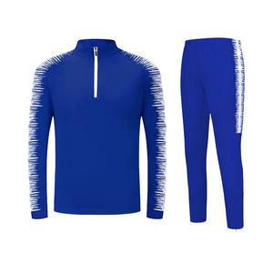 Chándal deportivo de invierno 2022 para hombre, cuello con capucha de poliéster personalizado, patrón sólido, técnicas impresas al por mayor - Product Image 4
