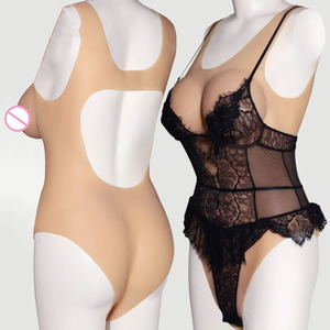Body Elástico Realista de Silicona con Pechos Artificiales Copas B C D E F para Crossdresser, Transgénero y Drag Queen - Product Image 2