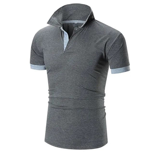 Tissu de golf 100% coton pour hommes, confortable, pour polo, avec impression de logo personnalisée, style classique - Product Image 3