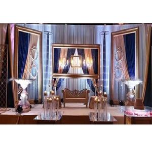 แผงตกแต่งเวทีงานแต่งงานสุดโรแมนติกแบบอินเดียสำหรับงานปาร์ตี้และอีเวนต์ชุดงานสวิสงานแต่งงานงานปาร์ตี้ในสหราชอาณาจักร - Product Image 1