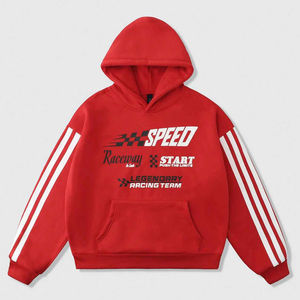 Sweat à capuche personnalisé pour hommes Sweats à capuche d'équipe personnalisés pour les vêtements de travail Collèges Broderie Strass Accent Expédition mondiale rapide - Product Image 1