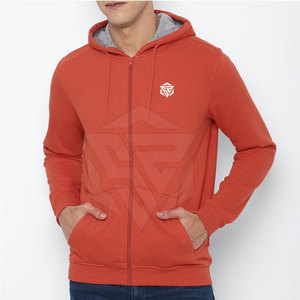 2025 Latest Design Men's Winter Outdoor Zipper-<b>Up</b> Hoodies 100% Cotton Quick Dry Breathable Custom Color Low Price for Adults - Product Image 2