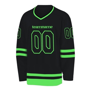 Uniforme d'équipe populaire de hockey sur glace de sublimation personnalisé unisexe avec la fourniture de service d'OEM de prix bon marché - Product Image 1