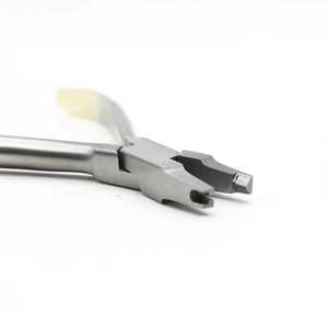 Pince orthodontique en acier inoxydable avec poignée argentée, outil de décollement dentaire manuel, réutilisable, pour retirer les brackets, certifié CE classe I - Product Image 3