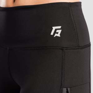 Leggings Deportivos Casuales de Cintura Alta Dream Flex, Talla XL, Negros, Pantalones de Yoga Tejidos con Nailon y Spandex para Fitness y Yoga - Product Image 6