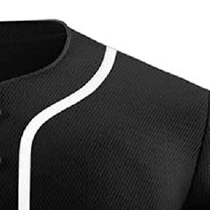 Maillot de baseball personnalisé de meilleure conception de haute qualité, respirant grande taille, vêtements de sport à séchage rapide pour adultes - Product Image 6