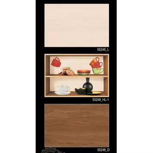 Azulejos de pared de cerámica de diseño marrón para cocina 300x450mm exportador simple y antiguo de azulejos esmaltados digitales de 30x45cm 12x18 - Product Image 1