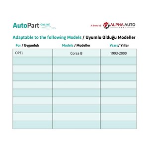 Clips de guidage de support de phare pour Opel Corsa B - 50 pièces - Product Image 5