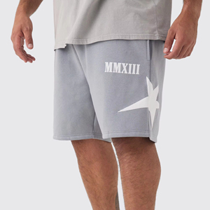 กางเกงขาสั้นออกกำลังกายแบบลำลองสำหรับผู้ชายกางเกงขาสั้นออกกำลังกายแบบปรับแต่งได้สำหรับใส่วิ่งออกกำลังกายในฤดูร้อน - Product Image 1