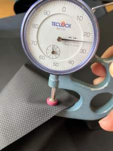 Valise noire 57/58 pouces en tissu Oxford 100% nylon balistique enduit de PU, tissage dobby Pantone, légère et résistante à l'abrasion - Product Image 2