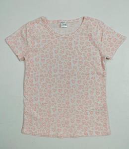Camiseta de manga corta informal de chica suave de algodón puro 100% al por mayor de fábrica-ropa diaria de verano cómoda y enérgica para mujer - Product Image 1