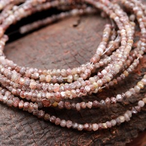 Perlas de Diamante Natural en Bruto Tipo Champagne de 2-3 mm, Diamantes Sin Cortar para Joyería - Product Image 1