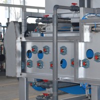 Sabuk gravitasi penebal sabuk putar teknologi filter untuk pengolahan air limbah industri kualitas tinggi