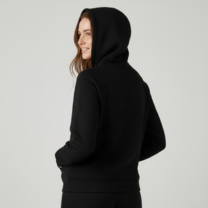 Sweat-shirts à capuche pour femmes, couleurs personnalisables, manches raglan, pull de haute qualité, marque privée, vente en gros, prix de gros - Product Image 2