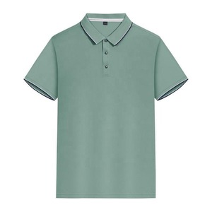 Chemise de golf pour homme en polyester/coton de luxe, anti-rides, tricotée, avec impression de logo personnalisé, manches courtes, qualité supérieure, 2026 - Product Image 5