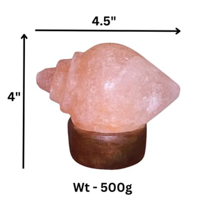 Lampe au sel USB de l'Himalaya Technique sculptée en forme de fleur écologique Durable et élégante - Product Image 2