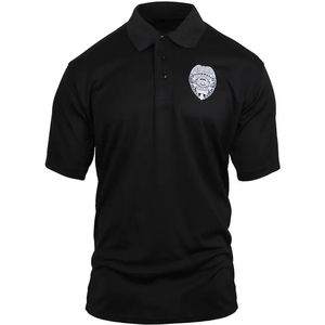 Polos de manga corta personalizados al por mayor, camisa gris de uniforme de seguridad privada - Product Image 2