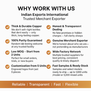 โถข้างเตียงทำจากทองแดงบริสุทธิ์เคลือบด้วยไหมใหม่ล่าสุดขวดทองแดงเปิดตัวใหม่ IEI 31 - Product Image 2