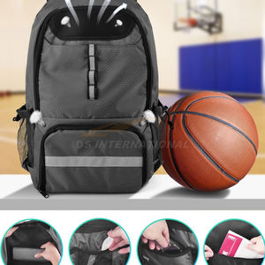 Unisex Large Capacity Waterproof Basketball Backpack Oxford Outdoor Sports Travel Laptop Storage Basketball <b>Bags</b> All-Sports - Product Image 3