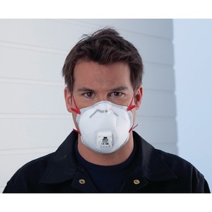 Mascarilla Respiratoria 3M 8833 FFP3 con Válvula de Exhalación, Paquete de 10 - Product Image 4