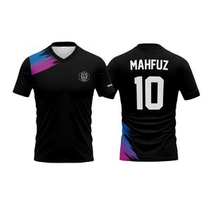 Ensemble d'uniformes de maillot de football personnalisé par sublimation à bas quantité minimale de commande avec des tissus de qualité supérieure Maillot de conception d'uniforme de football unique au Pakistan - Product Image 5