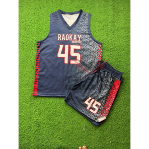 ชุดยูนิฟอร์มบาสเก็ตบอลแบบสปอร์ตแห้งเร็วระบายอากาศได้ดี ดีไซน์ล่าสุดปี 2025  ขนาดใหญ่พิเศษ คุณภาพพรีเมียม พร้อมสกรีนโลโก้ของคุณเอง - Product Image 4