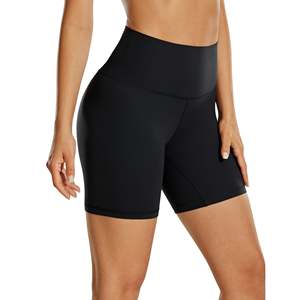 Shorts de Yoga pour femmes confortables doux Spandex entraînement léger course vêtements de sport personnalisés sans couture Shorts de Fitness pour les femmes - Product Image 1