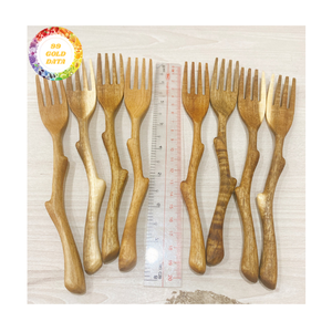 Cuchara de madera Material de madera duradero para cocinar sopa y Mezclar alimentos Utensilios ecológicos de Vietnam - Product Image 2