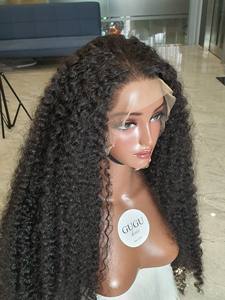 Cheveux Bruts Sans Colle Pre Pluck Perruque 13x4 Lace Front Perruques de Cheveux Humains Hd Lace Frontal Burmese Curly Perruques 1 Pièce Long - Product Image 2