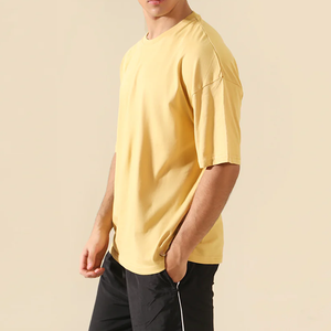 Camisetas de gran tamaño de calidad profesional 100% algodón Venta caliente Patrón de letras Camisetas de gran tamaño a precio barato - Product Image 2