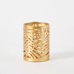 Bougeoir classique Admirable Design Support en métal en fer pour la décoration du Ramadan Forme personnalisée avec pot de bougie Unique en béton - Product Image 1