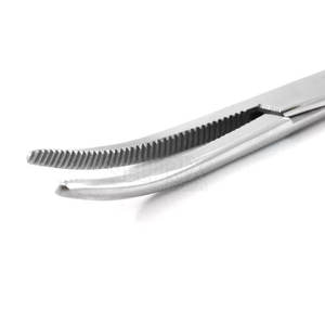 Vente directe d'usine, fabriqué au Pakistan, forceps hémostatiques courbés Kelly réutilisables à prix avantageux, 5 1/2 - Product Image 5