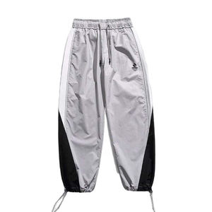 Personalizar de alta calidad de nylon bordado serigrafiado deporte Jogger gimnasio transpirable pantalones de pierna suelta para los hombres - Product Image 3