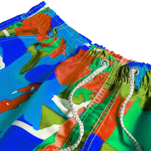 Logo personnalisé pour hommes, short d'été décontracté double en maille de polyester écologique avec sublimation Offre Spéciale Short ample pour hommes - Product Image 2