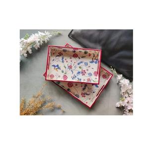 Plateau de service décoratif traditionnel indien en bois d'acacia Meena artisanal, écologique, luxueux, coloré et personnalisable pour la maison - Product Image 4