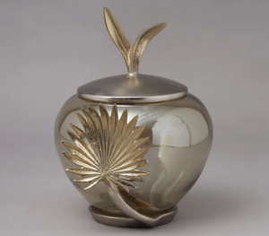 ชุดโหลแก้วเก็บอาหารทำจากโลหะทรงเกลียวหรูหราฝาทองที่ทันสมัยเป็นมิตรต่อสิ่งแวดล้อมภาชนะสำหรับตกแต่งบ้านที่หรูหรา - Product Image 2