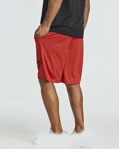 Hommes Sports d'été polyvalent grand pantalon jeunesse décontracté Shorts couleur unie lâche glace soie taille élastique motif-Hot Shorts - Product Image 3