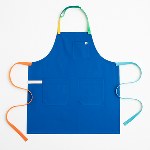 Custom Heavy Duty Reusable Multifunctional Recycled RPET Canvas Sleeveless Bib Kitchen Cooking <b>BBQ</b> <b>Apron</b> Adjustable Waist - Product Image 4