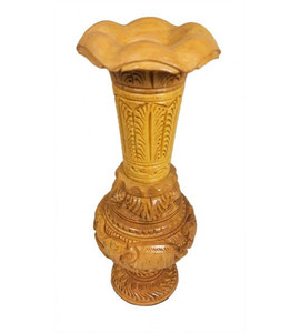 Décoration de table Vase à fleurs en bois Pot de fleurs et de bureau de style moderne multicolore pour la décoration de la maison et du salon - Product Image 5