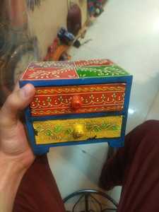 กล่องลิ้นชักขนาดเล็กสั่งทำพิเศษเหมาะสำหรับเก็บ Masalas และจัดเก็บเครื่องเทศเหมาะสำหรับจำหน่ายโดยร้านขายของที่ระลึกและหัตถกรรม - Product Image 6