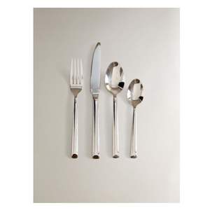 Wholesale Stainless Mirrored Steel Cutlery Set Silver Metal <b>Flatware</b> for Tea Coffee Dessert Includes Spoon and Fork From India - Product Image 2