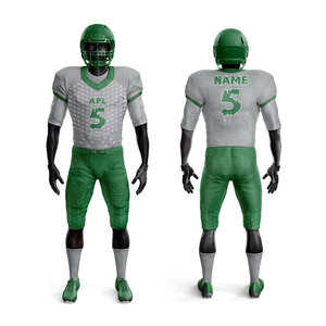 Uniformes Deportivos Personalizados al por Mayor, Jersey de Fútbol Americano y Rugby Cosido, Manga Corta, Transpirable, Impresión por Sublimación - Product Image 1