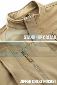 Latest Design Solid Color Waterproof Softshell <b>Jacket</b> For Men Custom Made Outdoor Wear For Winter - Product Image 6