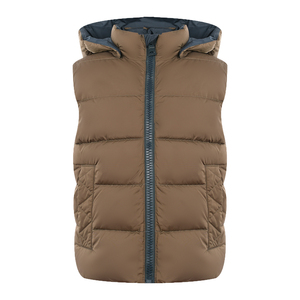 Streetwear Manteau de duvet amovible à capuche pour hommes, doudoune d'hiver chaude avec rembourrage en duvet et capuche avec fermeture éclair Vestes pour hommes - Product Image 1