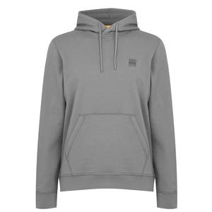 Sudadera con capucha de hombre de mezcla de poliéster y algodón de alta calidad OEM forro polar grueso hombro caído estampado personalizado ajuste regular secado rápido transpirable - Product Image 5