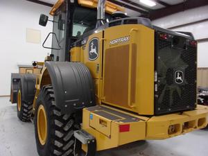 Chargeuse-pelleteuse John Deere 624 P-TIER 2021 à vendre, d'occasion, capacité nominale de 9 tonnes, puissance de 60 kW avec composants de moteur principaux - Product Image 3